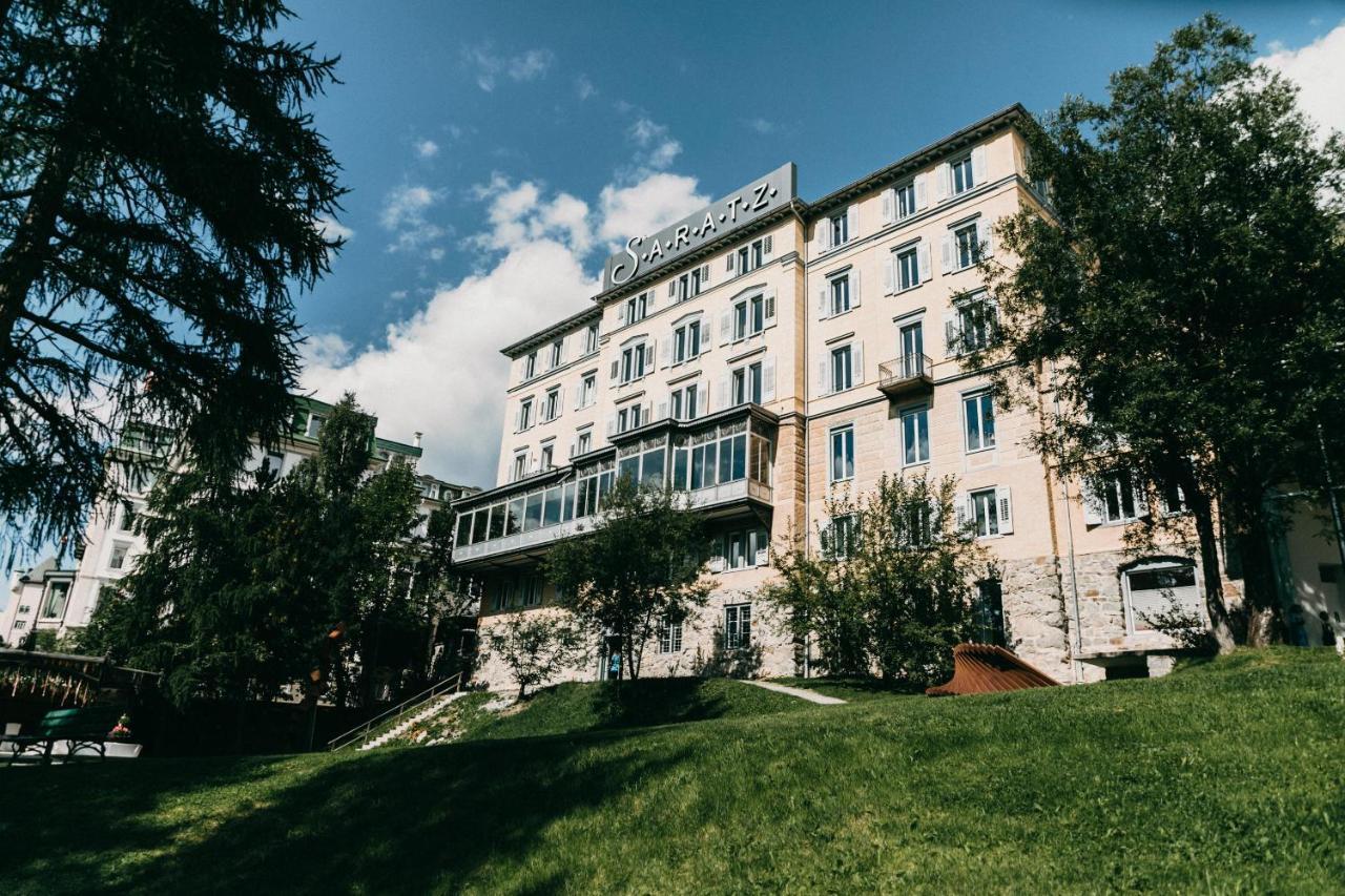 Hotel Saratz Pontresina Bagian luar foto