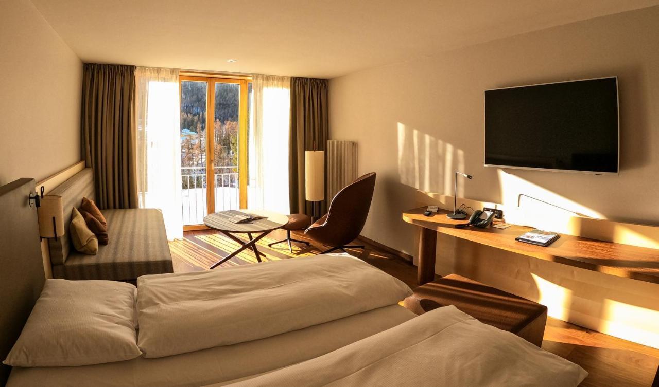 Hotel Saratz Pontresina Bagian luar foto