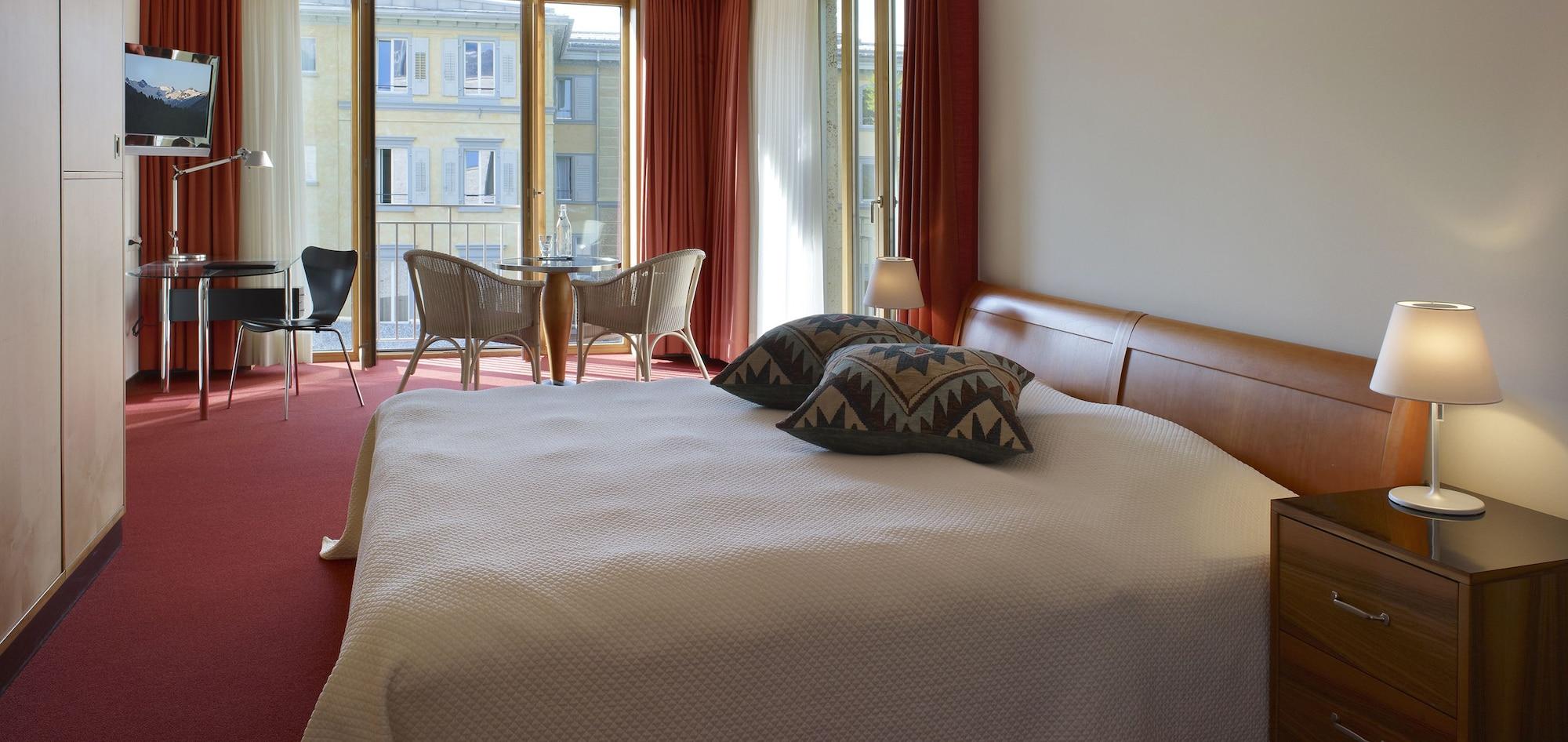 Hotel Saratz Pontresina Bagian luar foto