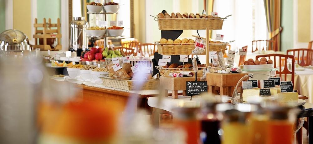 Hotel Saratz Pontresina Bagian luar foto