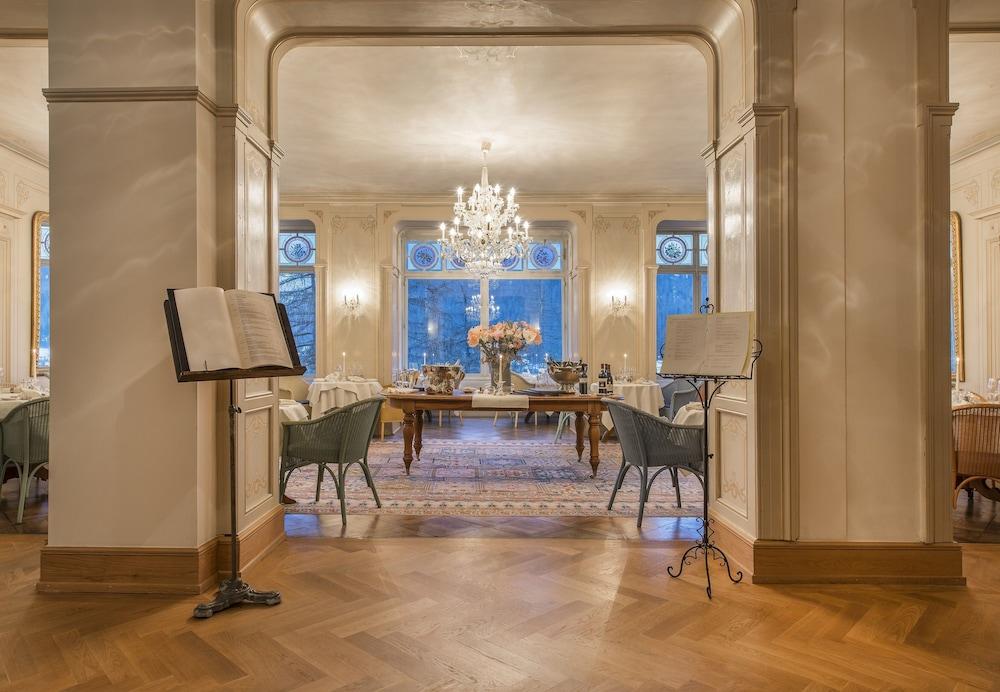 Hotel Saratz Pontresina Bagian luar foto
