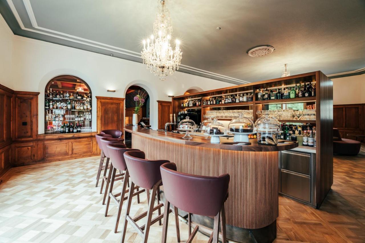 Hotel Saratz Pontresina Bagian luar foto