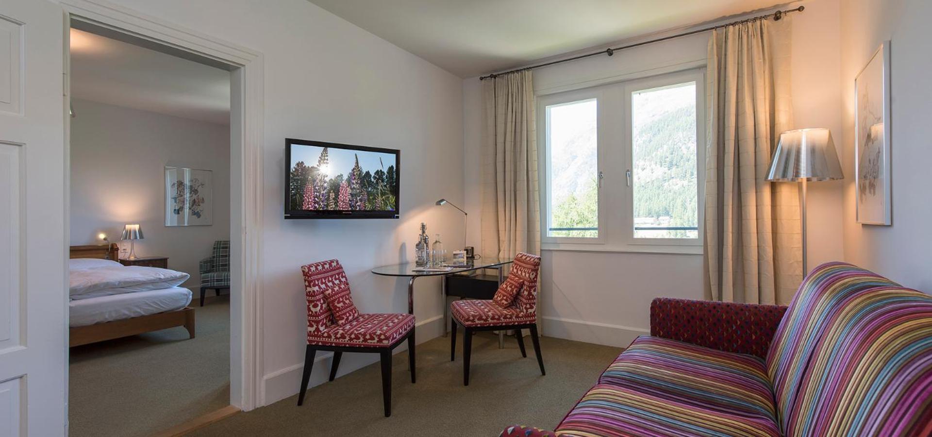 Hotel Saratz Pontresina Bagian luar foto