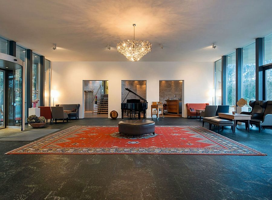 Hotel Saratz Pontresina Bagian luar foto