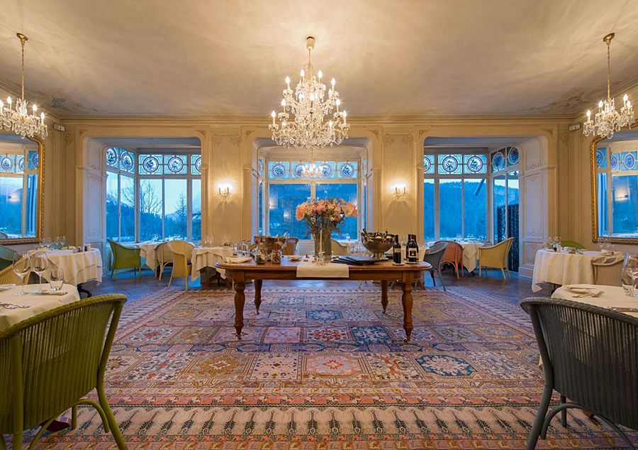 Hotel Saratz Pontresina Bagian luar foto
