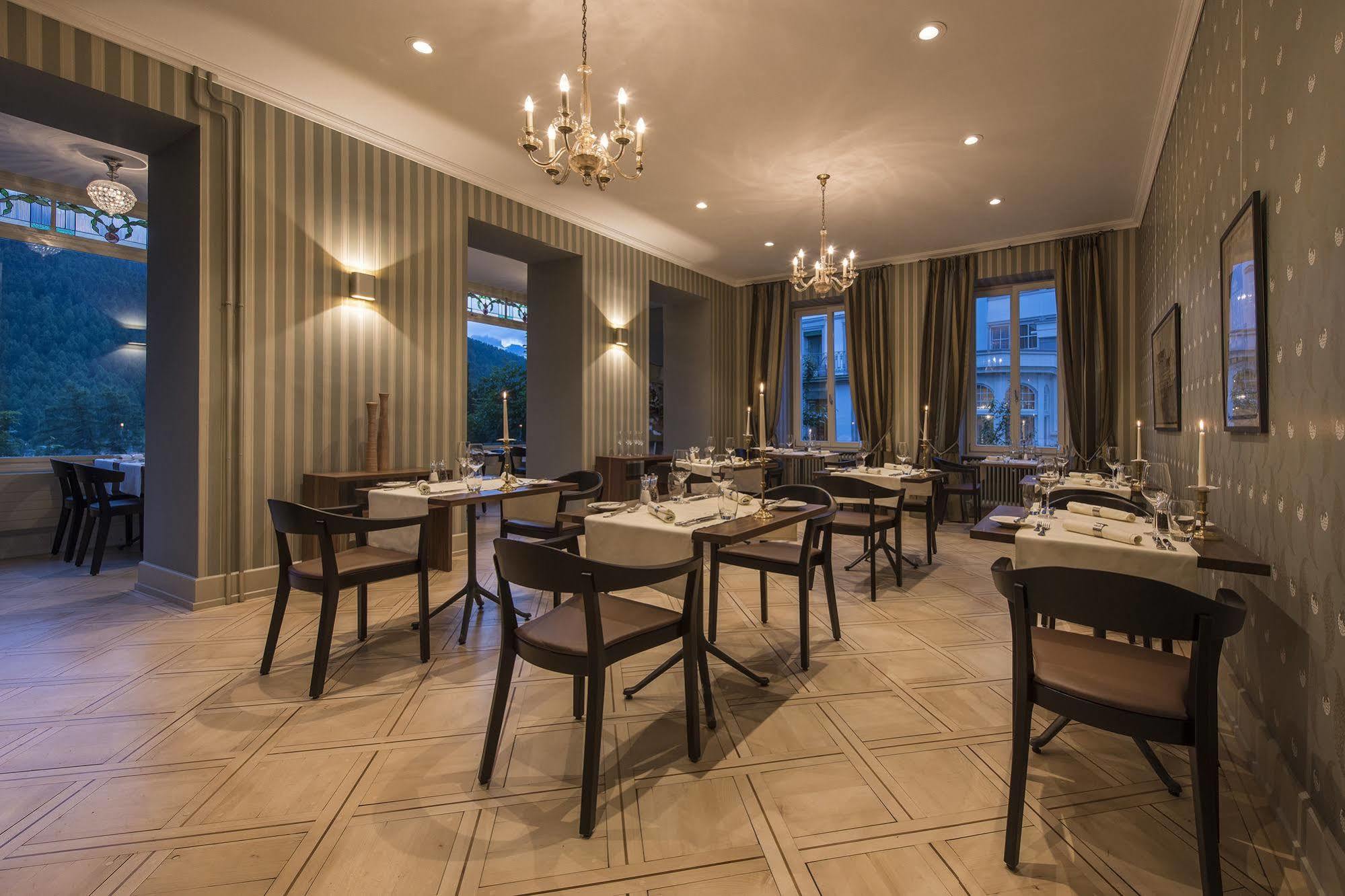 Hotel Saratz Pontresina Bagian luar foto