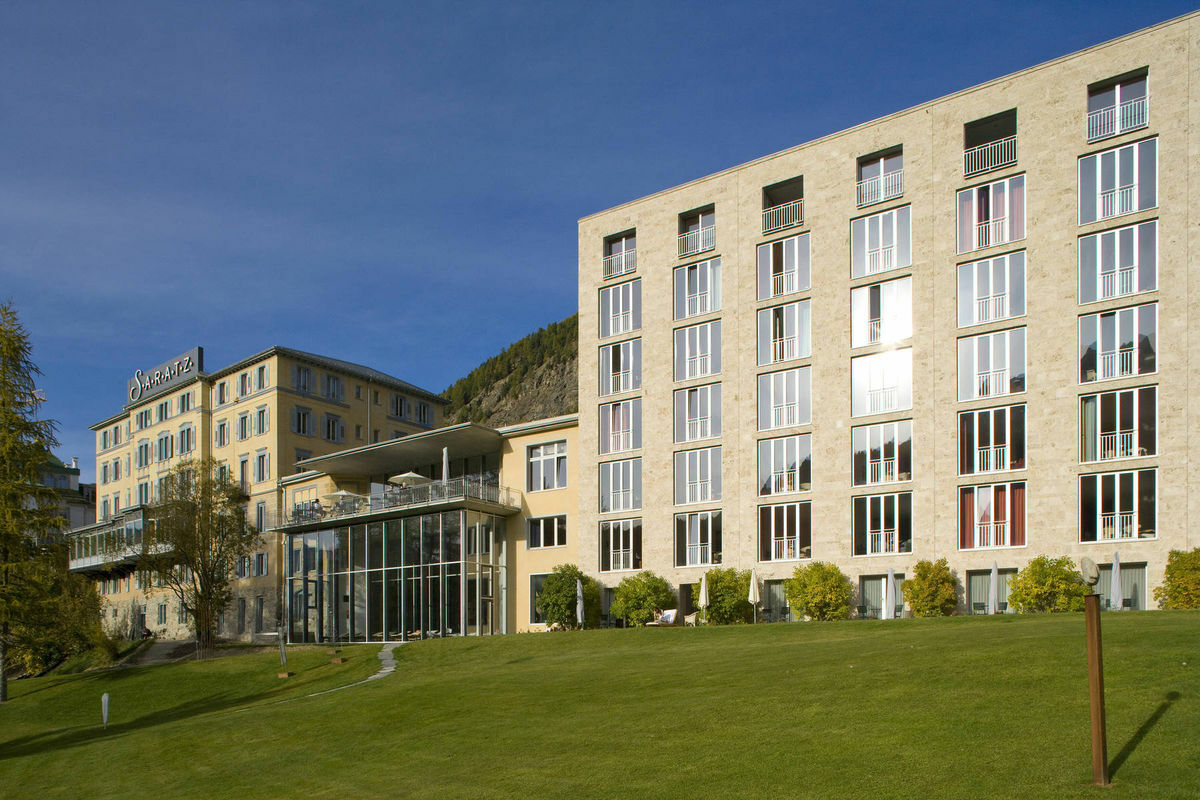 Hotel Saratz Pontresina Bagian luar foto